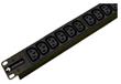 16 Way Horizontal IEC C13 Un-switched PDU c/w  IEC C20 Plug LSZH