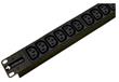 16 Way Horizontal IEC C13 Un-switched PDU c/w  IECC14 Plug