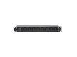 8 Way IEC C13 Individually Fused Horizontal PDU 16a Commando Plug