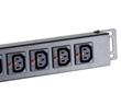 16 Way Vertical Click Locking IEC C13 PDU Lockable UK 3Pin