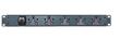 6 way Horizontal 1U PDU Switched LSZH