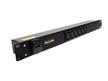 6 Way 1U Horizontal C13 IEC PDU c/w LSZH 3mt 32A Commando