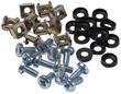 Pack of 50 Cage Nuts/Washers/6mm Screws