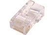 RJ45 Crimp Plug for Solid/Stranded Cat5e UTP Cable