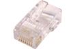 RJ45 Crimp Plug for Solid Cat5e UTP Round