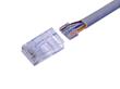 RJ45 Cat6 UTP 2 Part Staggered Crimp Plug