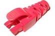 RJ45 Snagless Strain Relief Flush Boot Red