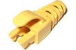 RJ45 Snagless Strain Relief Flush Boot Yellow