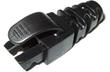 RJ45 Snagless Strain Relief Flush Boot Black