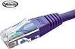 VIOLET Cat6 Low Profile Patch Lead 0.3m