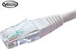 WHITE Cat6 Low Profile Patch Lead 0.3m