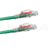 Secure-it Cat5e UTP Locking RJ45 Patch Lead Green 2m