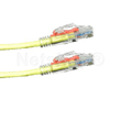 Secure-it Cat5e UTP Locking RJ45 Patch Lead Yellow 10m