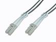 LC-LC Duplex Multimode 62.5/125 OM1 Fibre Patch/Lead Grey 30m