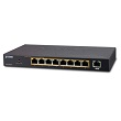 8-Port 10/100/1000 802.3at PoE + 1-Port Gig Switch