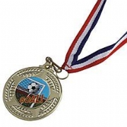 Football Medal with Ribbon