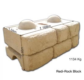 Redi-Rock Modular Flood Protection