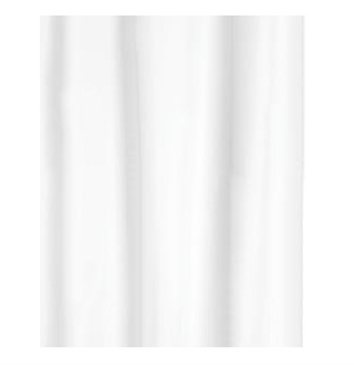 White Shower Curtain 180cm x 180cm