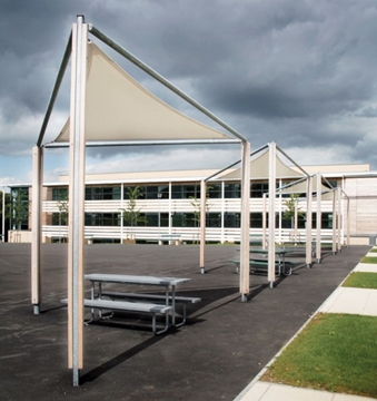 Freestanding Solar Shading Shelter
