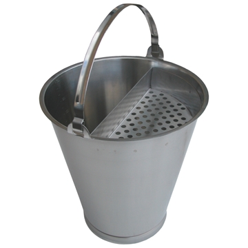 Stainless Steel Mop Bucket (15 Litre Capacity)