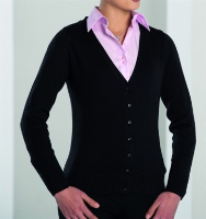 Russell Ladies V-Neck Fitted Cardigan