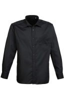 Mens Long Sleeve Poplin Shirt