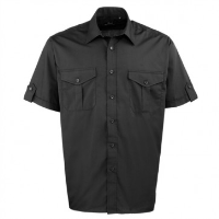 Mens Tab Sleeve Shirt short sleeve