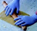 Blue Powder Free Latex Disposable Gloves 100