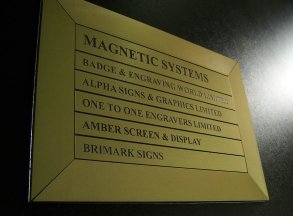 Magnetic Slat Reception Boards