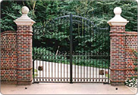 Large Automated Georgian Estate Gates