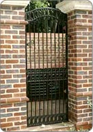 Small Entrance Wrought Iron Gates