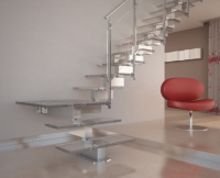South East London Tekna Kristall Glass Staircase