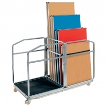 Gopak Large Folding Table Transportation Trolley
