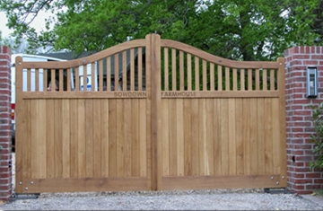 Domestic Wooden Gate Installation