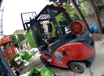 LPG Tailift Forklift Hire