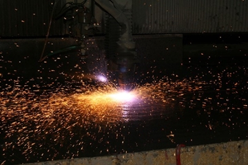 Plasma Cutting to a capacity of 6m x 2.5m