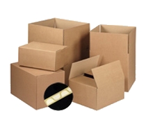 Single Wall Cardboard Boxes for Storage, Packing and Shipping