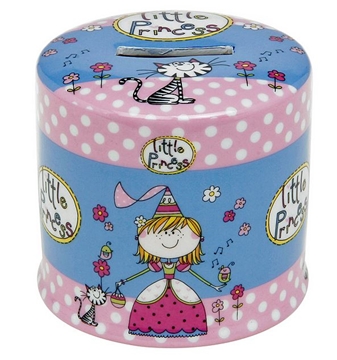Rachel Ellen Ceramic Money Box - Little Princess 