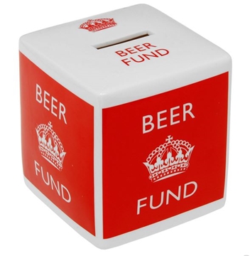 Keep Calm Beer Fund Money Box