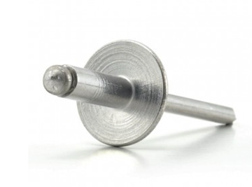 Aluminium Pop Rivets - Standard Open Type: Large Flange