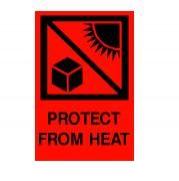 Protect From Heat Shipping Labels