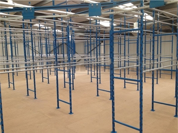 Garment Racking Systems and Installations UK
