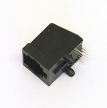 Unshielded, Right Angle PCB Mount Jacks