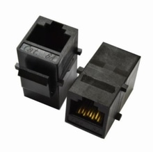 Unshielded RJ45 Through Coupler, Cat 6