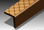 9/55 Cast Metal Stair Nosing