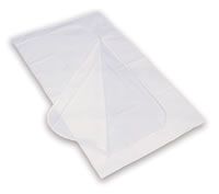 Adult Size White Nylon Body Bag 