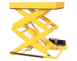 Scissor Lift with Remote Power Pack