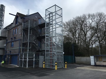 Galvanised Hot Dipped Goods Lifts