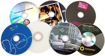 Bulk Wrapped Pre-Printed DVD-R Discs