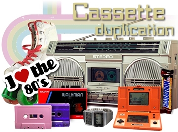 Bespoke Cassette Tape Duplication Services
